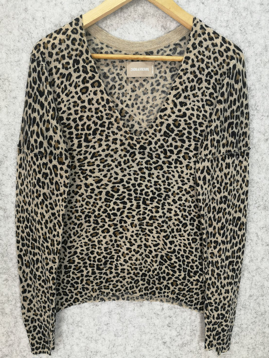 BRUME CP LEO PRINT 14GG 2/60 100%CASHMERE