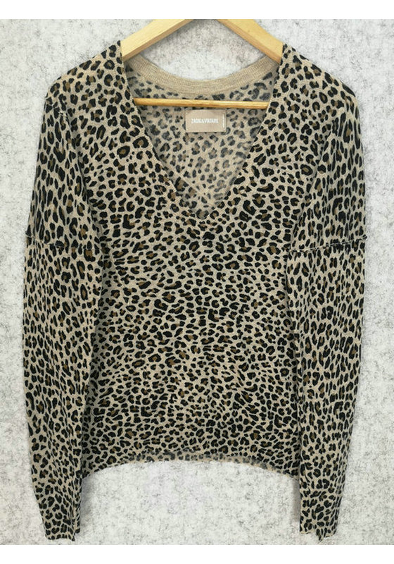 BRUME CP LEO PRINT 14GG 2/60 100%CASHMERE