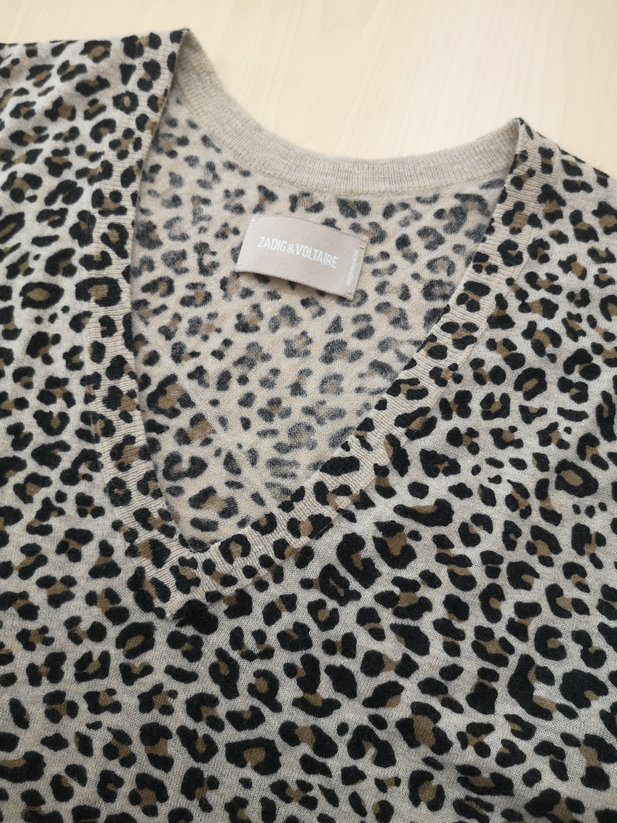 BRUME CP LEO PRINT 14GG 2/60 100%CASHMERE