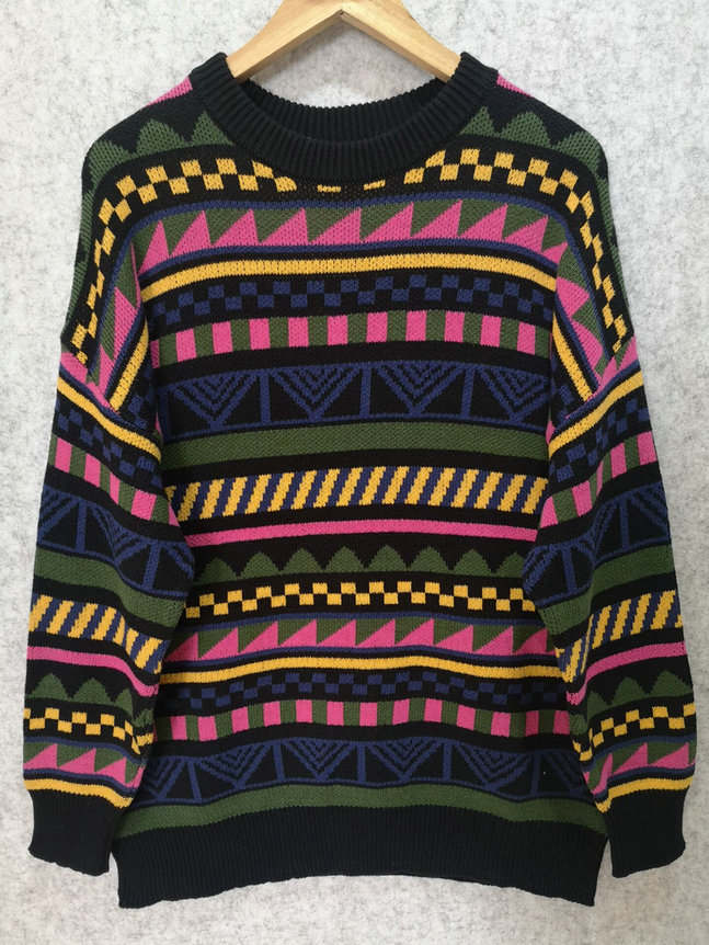 8 BIT STRIPE JUMPER 7GG 2/16 60%COTTON 40%ACRYLIC