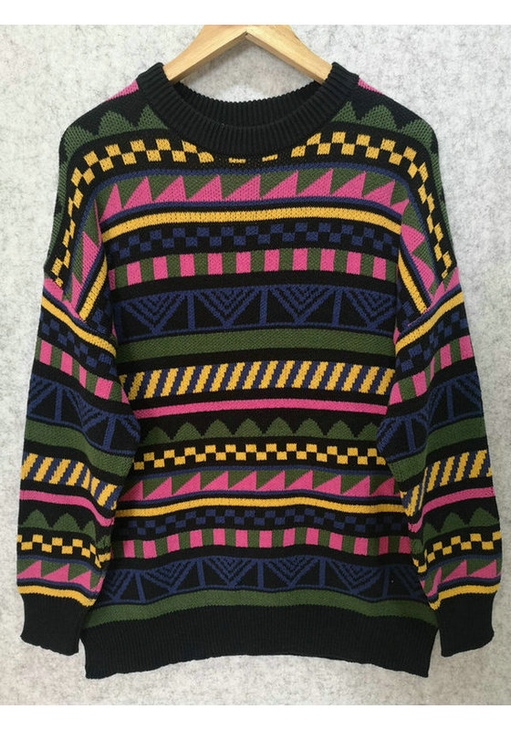 8 BIT STRIPE JUMPER 7GG 2/16 60%COTTON 40%ACRYLIC