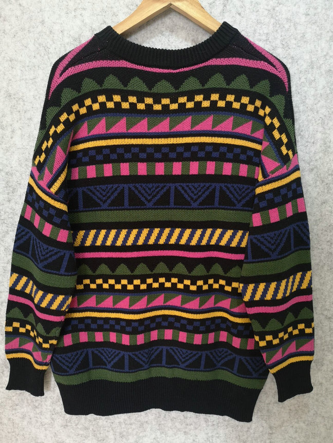 8 BIT STRIPE JUMPER 7GG 2/16 60%COTTON 40%ACRYLIC