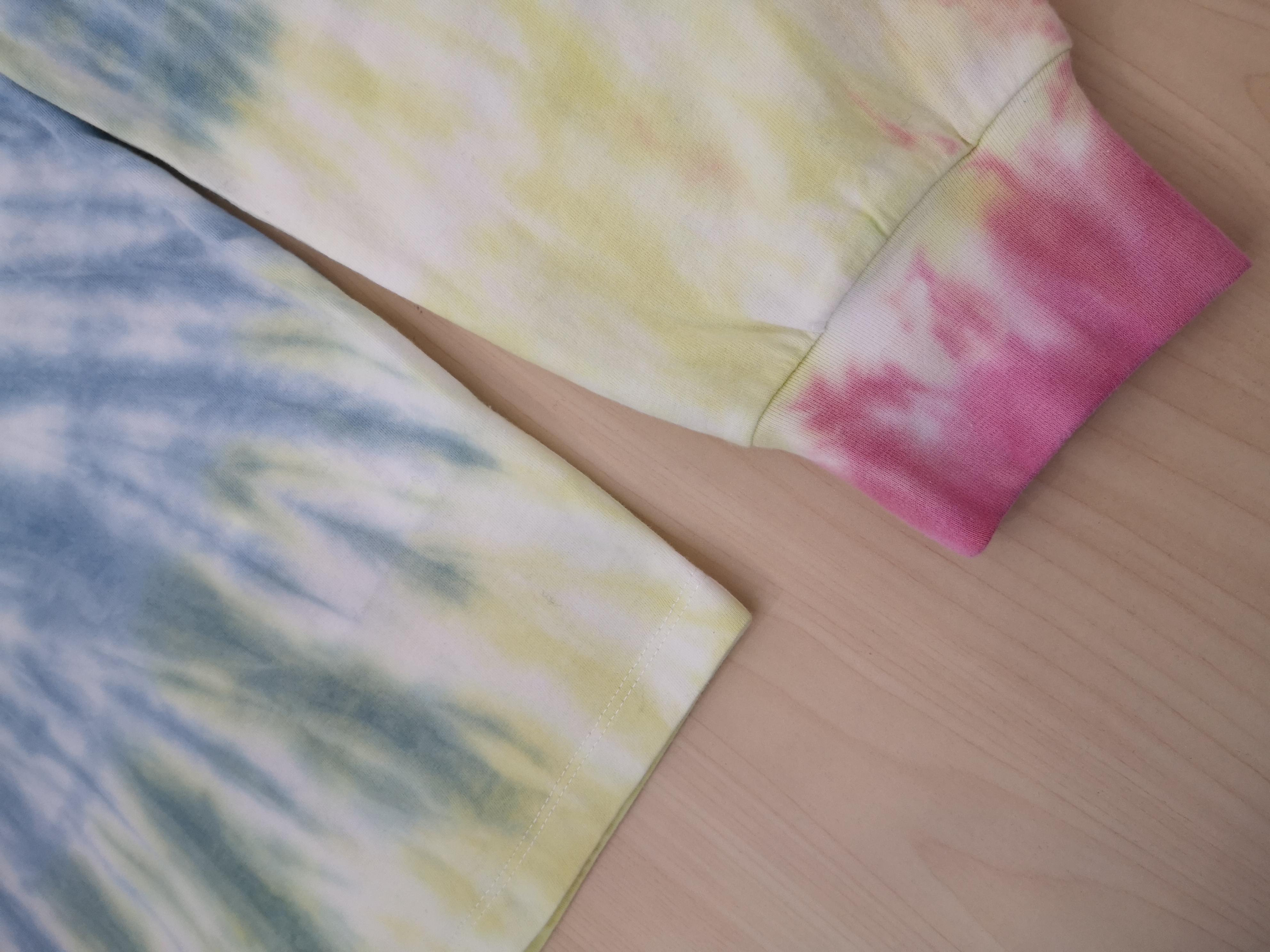 LAZYLAND TIE DYE LS T-SHIRT  32S 100%COTTON 180GSM