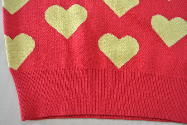 KNIT HEART TANK TOP 12GG 2/28 60%COTTON 40%ACRYLIC