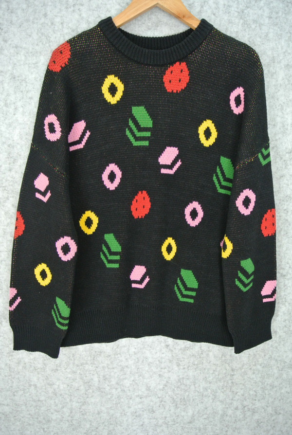 TAKES ALL SORTS JUMPER 7GG 2/16 60%COTTON 40%BULKY ACRYLIC