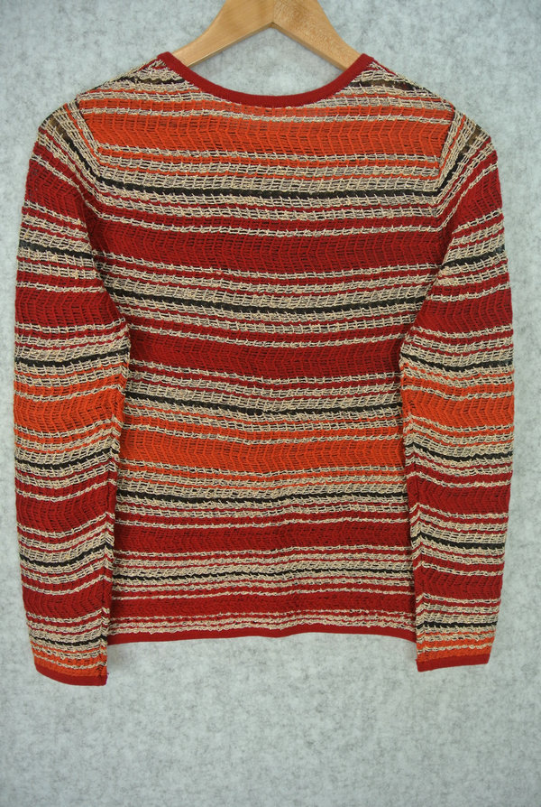 18SS-033-B WOMEN’S JUMPER KNITTED ROUND NECK LONG SLEEVE JACQUARD MOQ 200PCS/COLOR