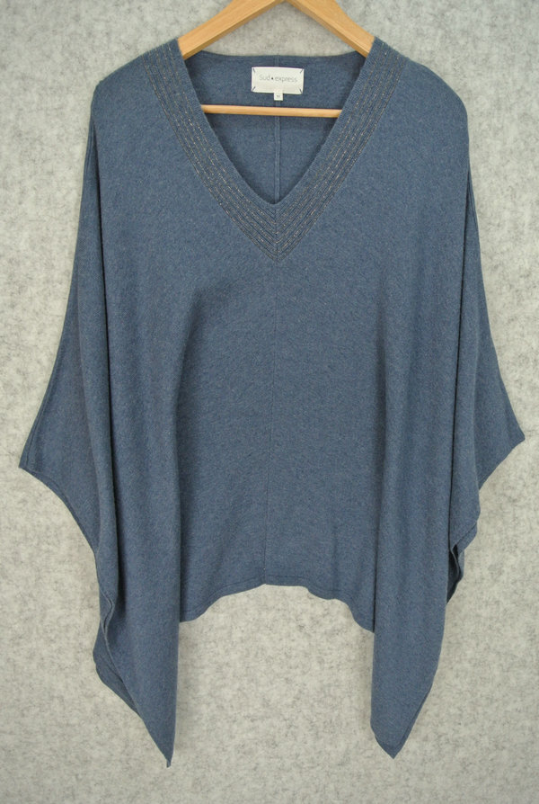 POTENTIAL WOMEN’S WRAP KNITTED V NECK WITH METAL CHAINS AT NECK EDGE MOQ 200PCS/COLOR